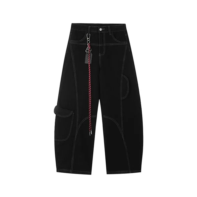 Japanese Structued Baggy Cargo Pants