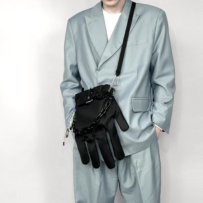Giant Hand Glove Crossbody Bag
