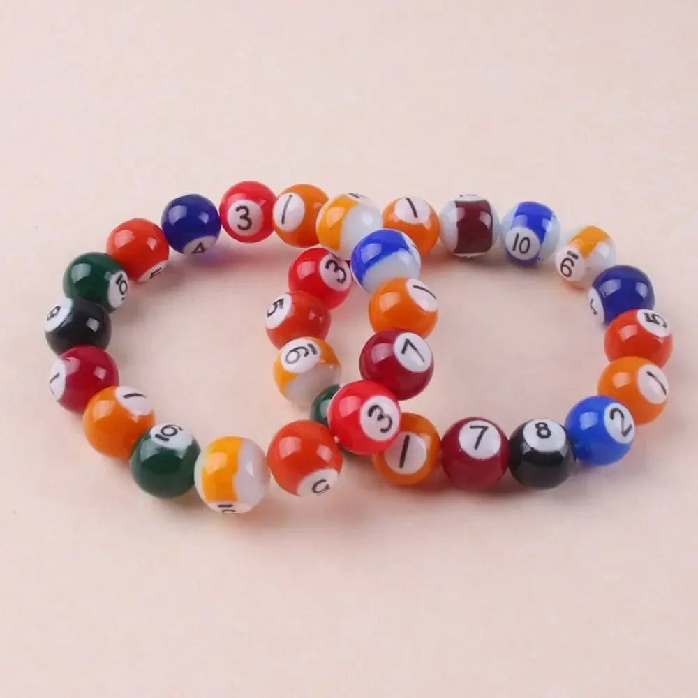 High Quality Glass Billiards Bracelet