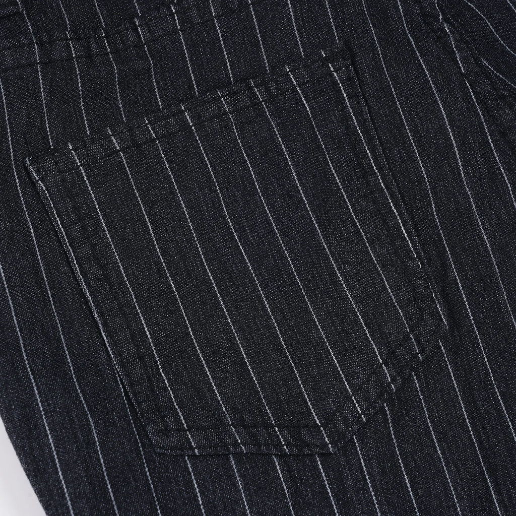 Pin Stripe Y2k Low Rise Boot Cut Jeans