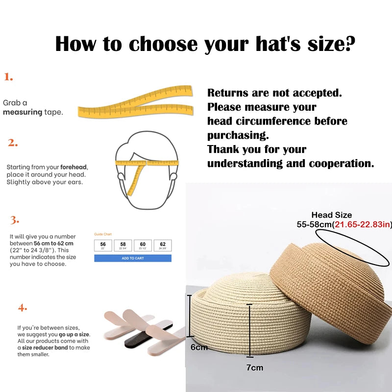 Straw Pillbox Hat