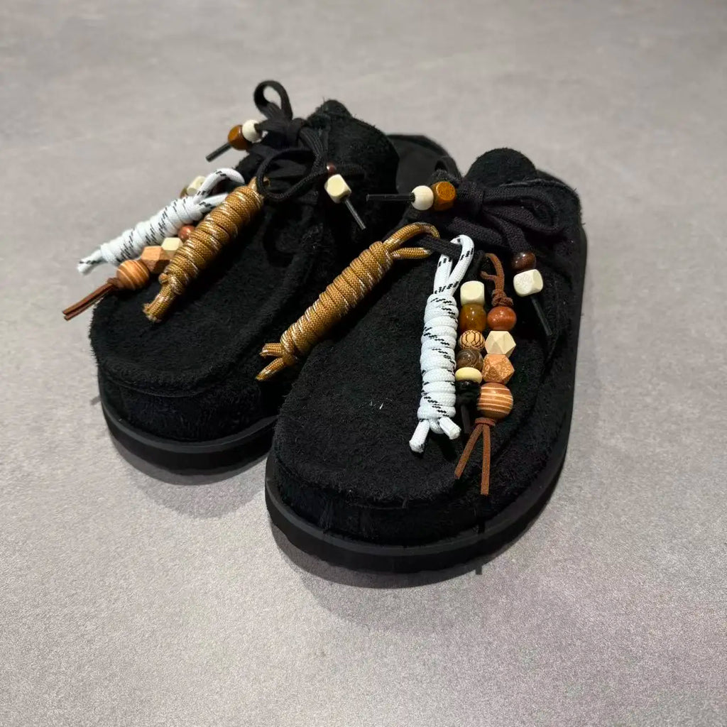Wallabee Cow Suede Clogs