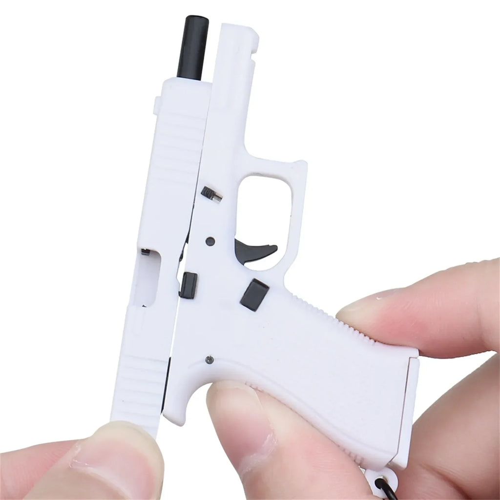 Pistol Keychain Charm