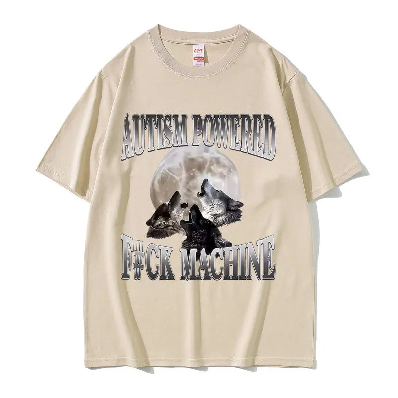 Autism Powered F*ck Machine Tee