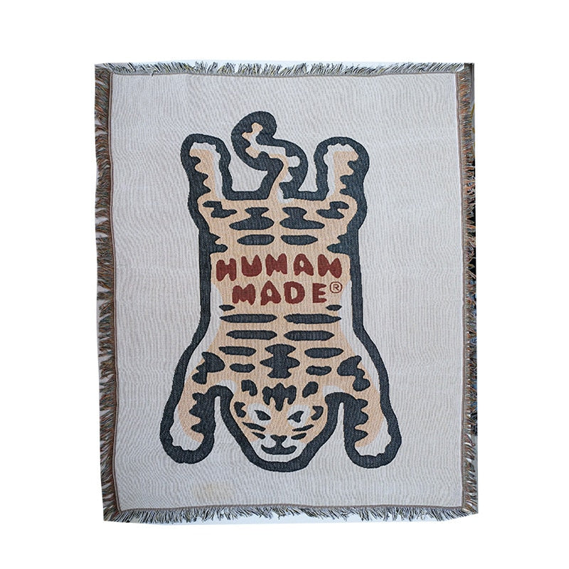 Human Made Tiger Throw Blanket