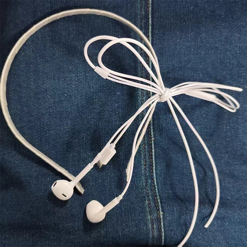 Headphone Wire Hair Clips