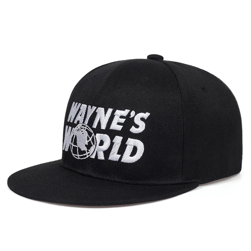 WAYNE'S WORLD Black Baseball Cap