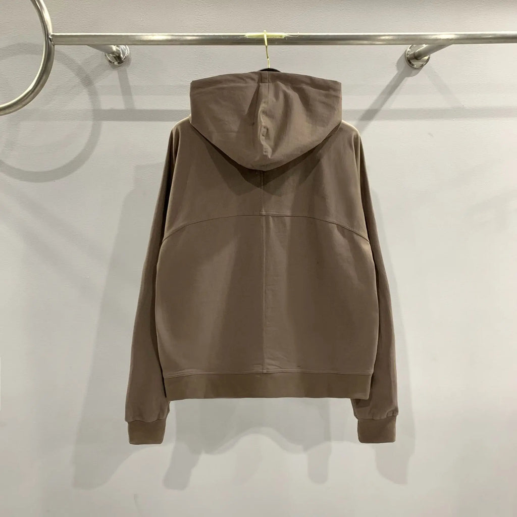 Long Drawstring Hoodie