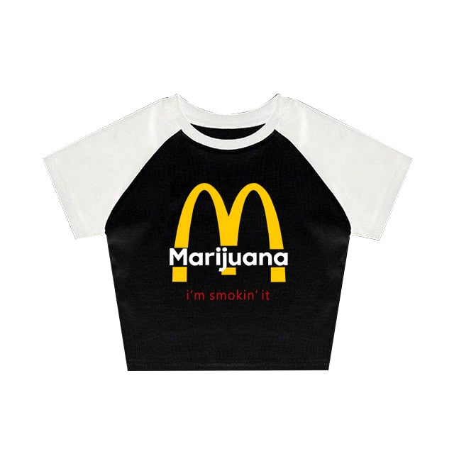 Marijuana McDonalds Tee