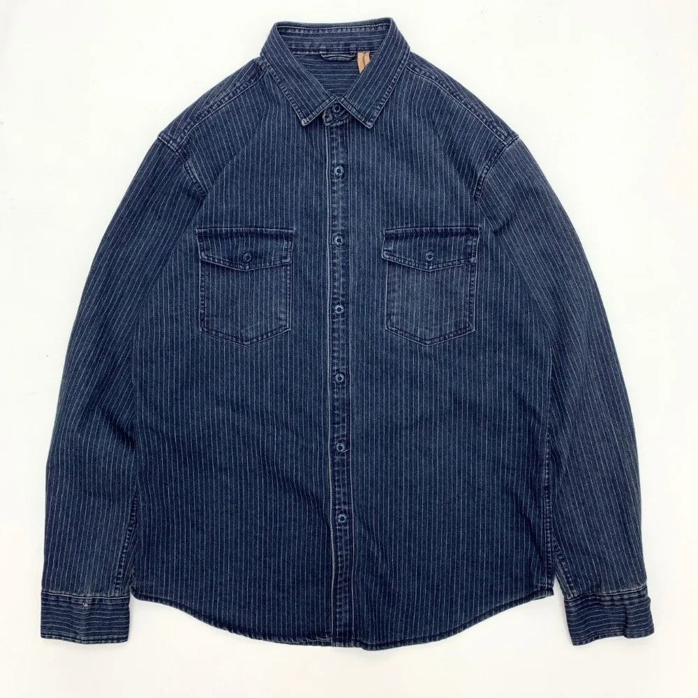 Japanese Denim Heavyweight Pure Cotton Work Shirt