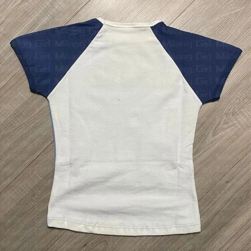 Argentina Embroidered Short Sleeve Tee