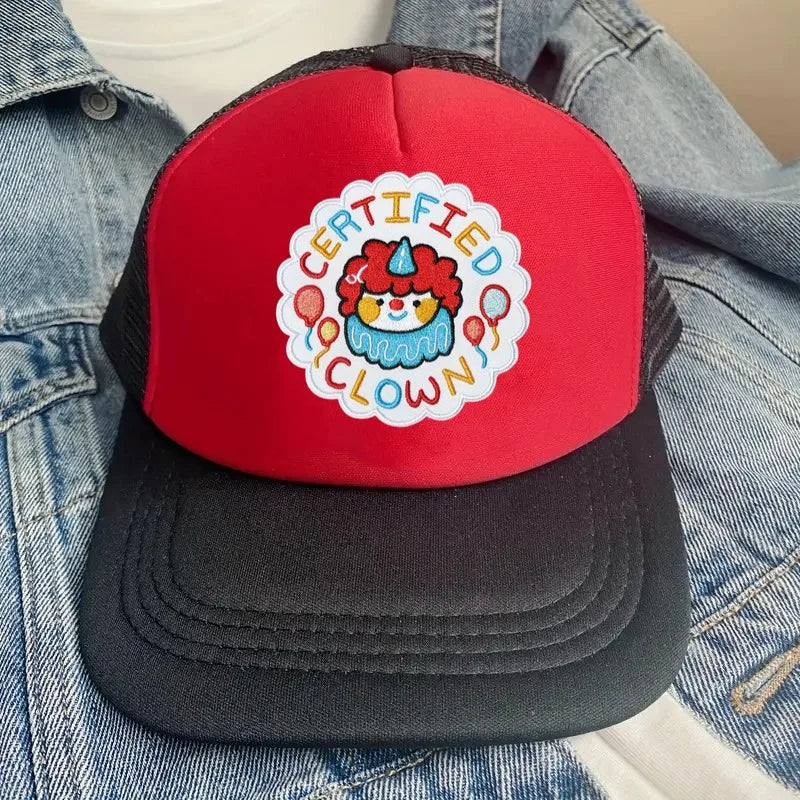 Certified Clown Embroidered Iron On Sew On Patch