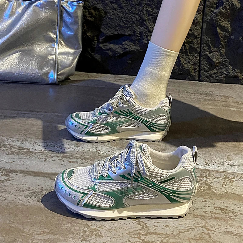 Orbit Metallic Sneakers