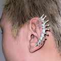 Silver Spine Bone Ear Clip