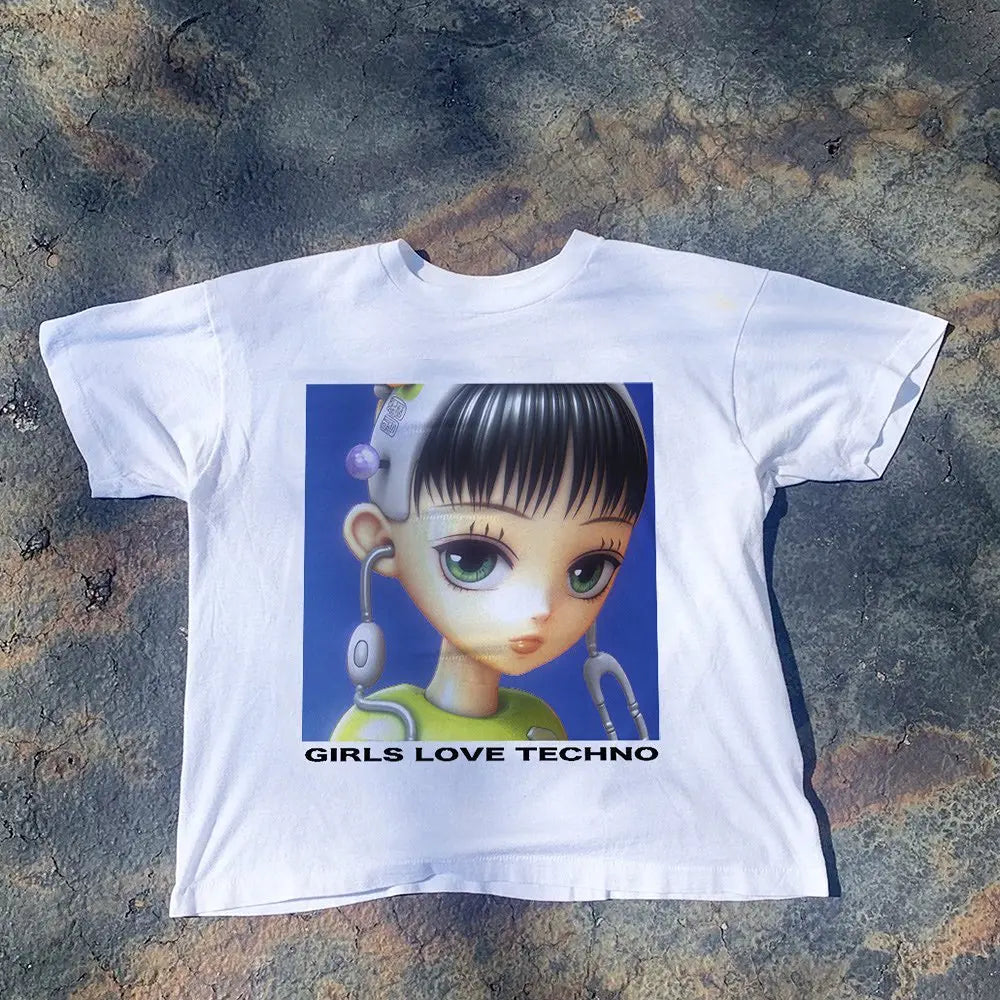 Girls Love Techno Tee
