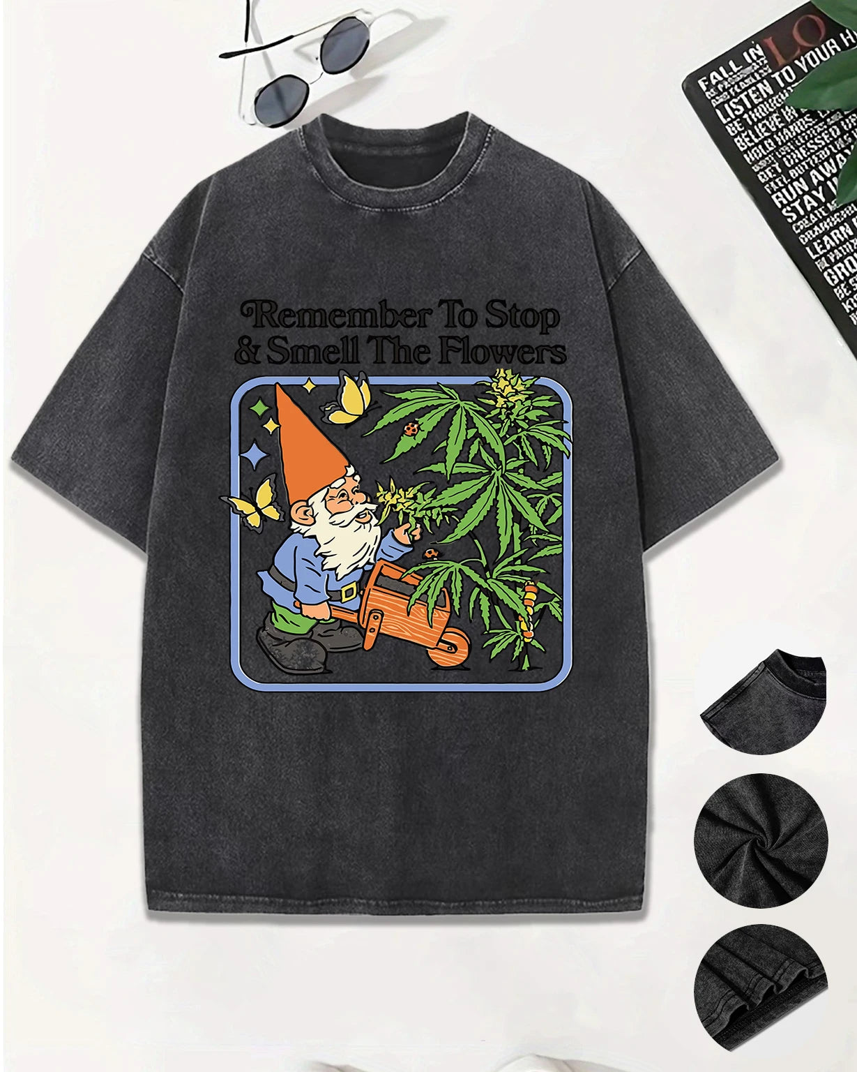 Remember To Stop & Smell The Flowers Tee