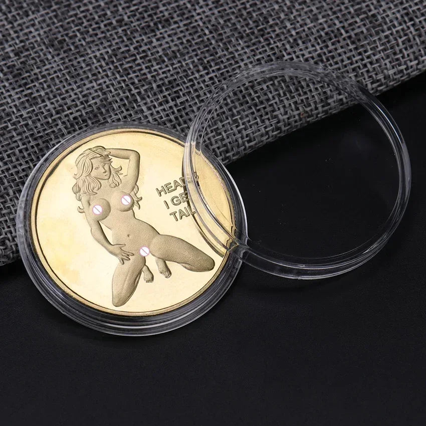 Sexy Woman Coin