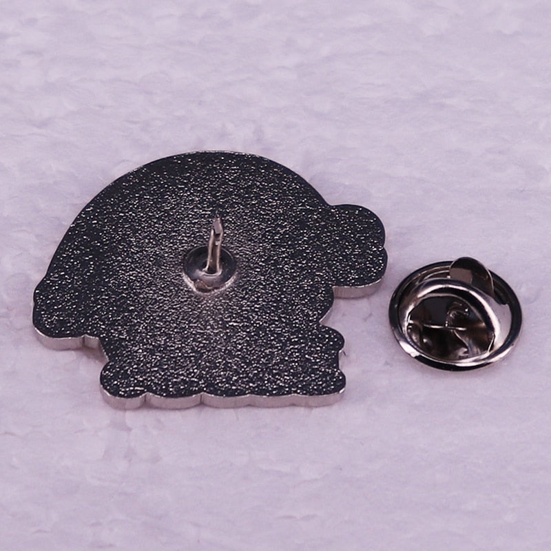 Satan Loves Me Rainbow Pin