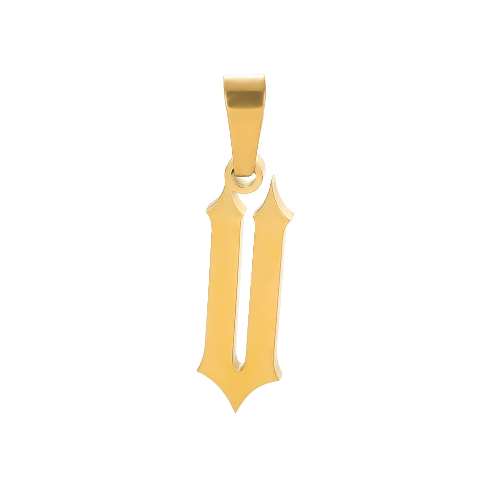 Slim Old English Necklace