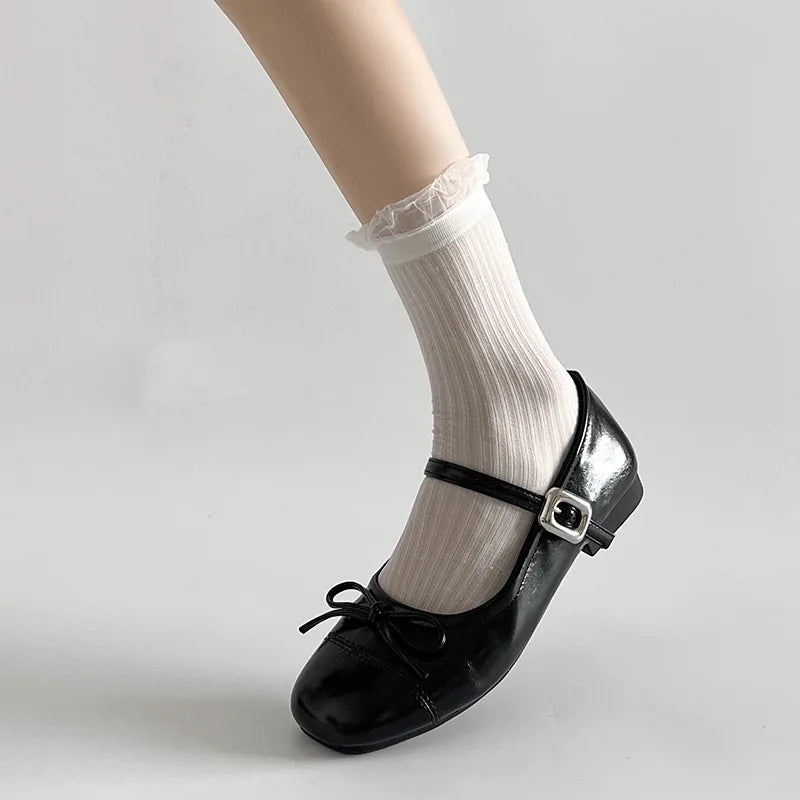 Round Toe Soft Sole Ballet Flats