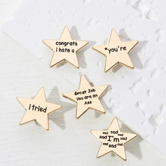 Great Job You Are An Ass, Congrats I Hate You Pin