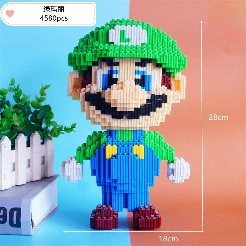 Super Mario Large Block 3D Puzzle Assembly Toy