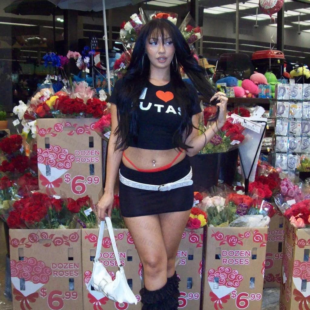 I Love Putas Cropped Tops