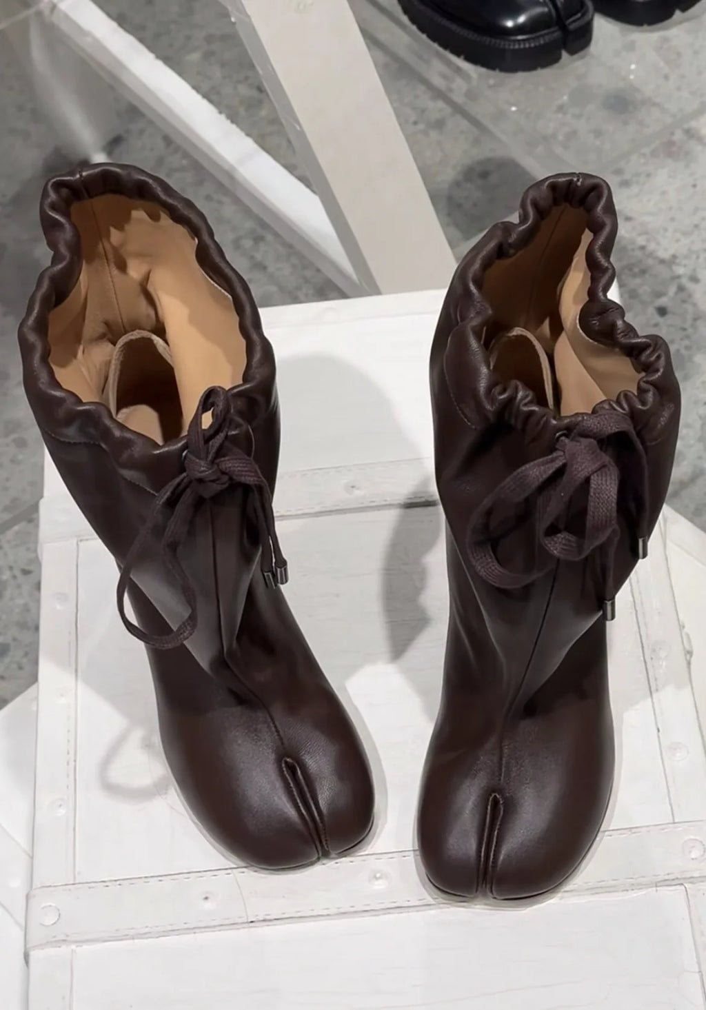 Tabi Balloon Ankle Boots