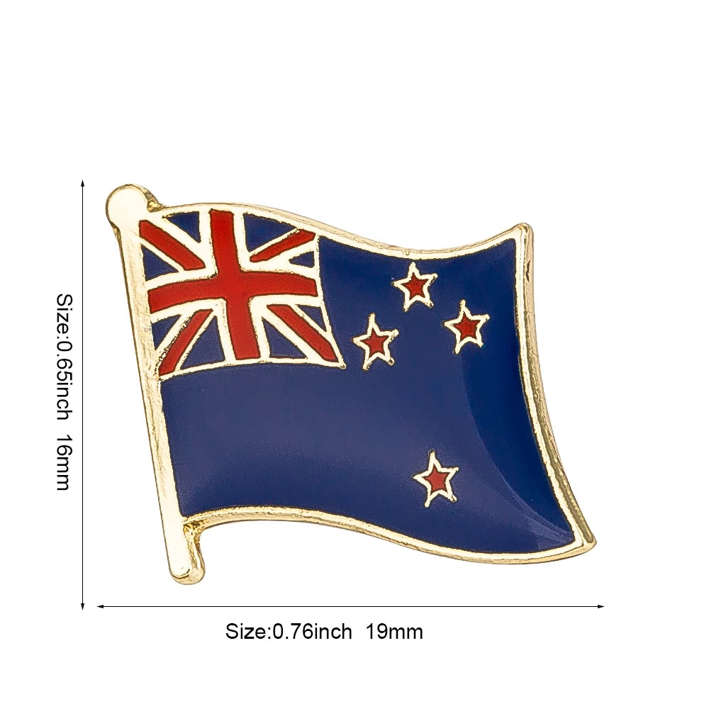 Countries Flag Lapel Pin