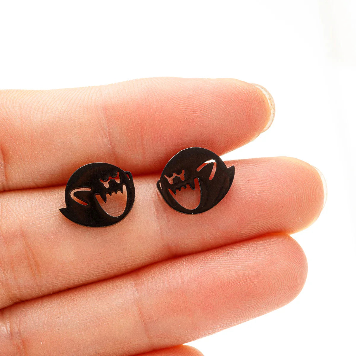 Boo Mario Stainless Steel Earrings