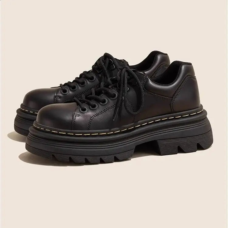 Low Top Leather Boots