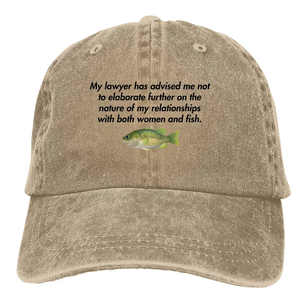 My Lawyer Has Advised Me Not To Elaborate Fish Hat