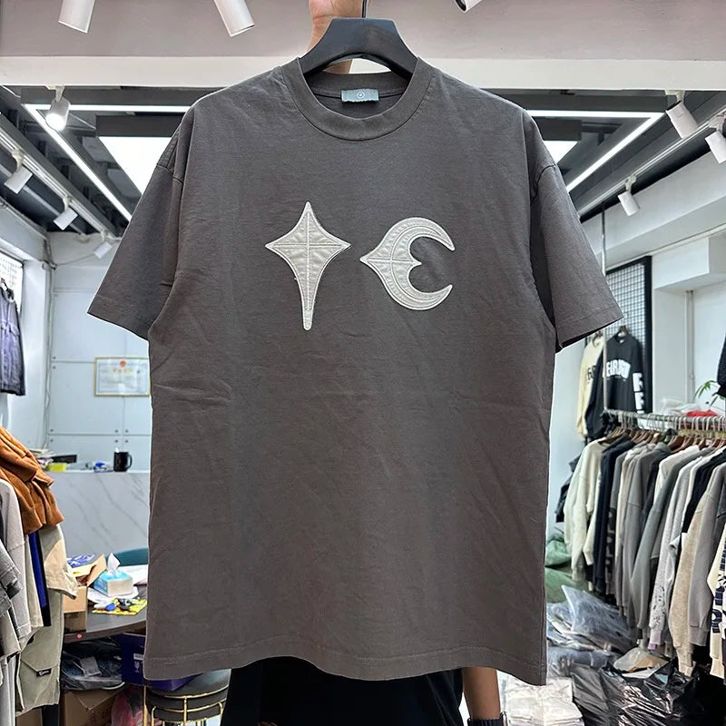 Star & Moon Patchwork Tee