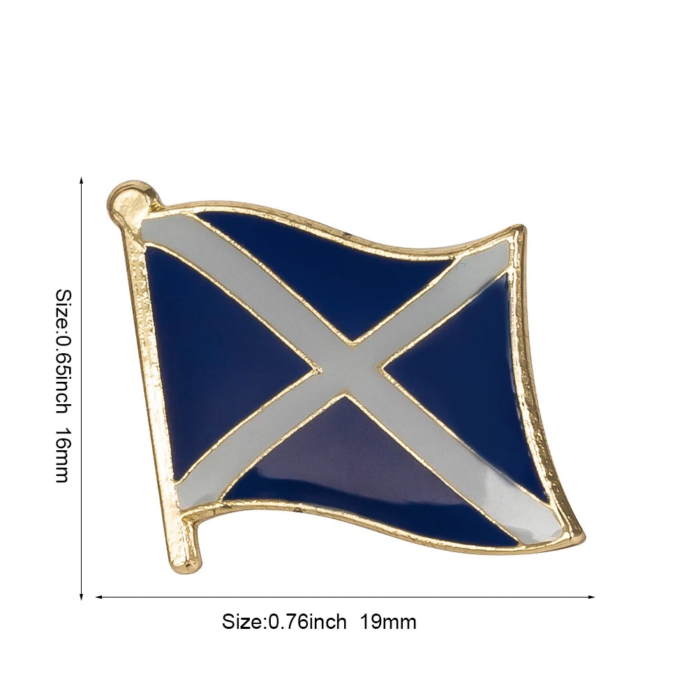 Countries Flag Lapel Pin
