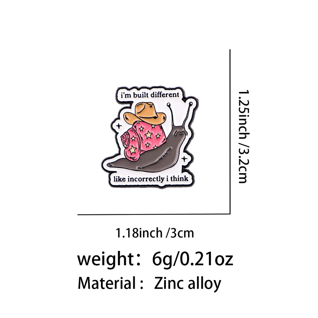 "i'm built different like incorrectly i think" Pin