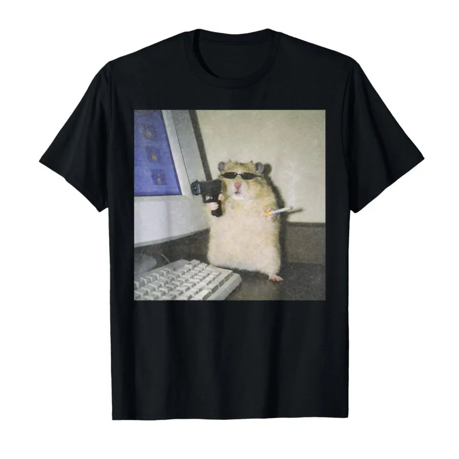 Gangster Hamster Tee