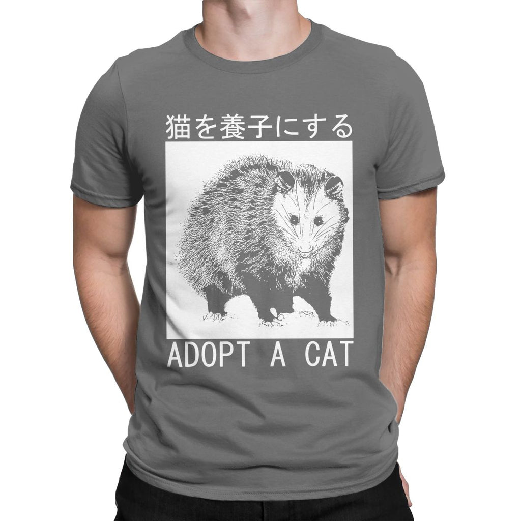 Adopt A Cat, Opossum Tee