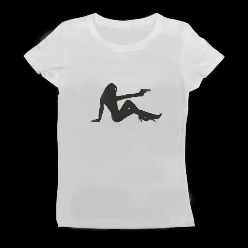 Sexy Shooting Girl Top