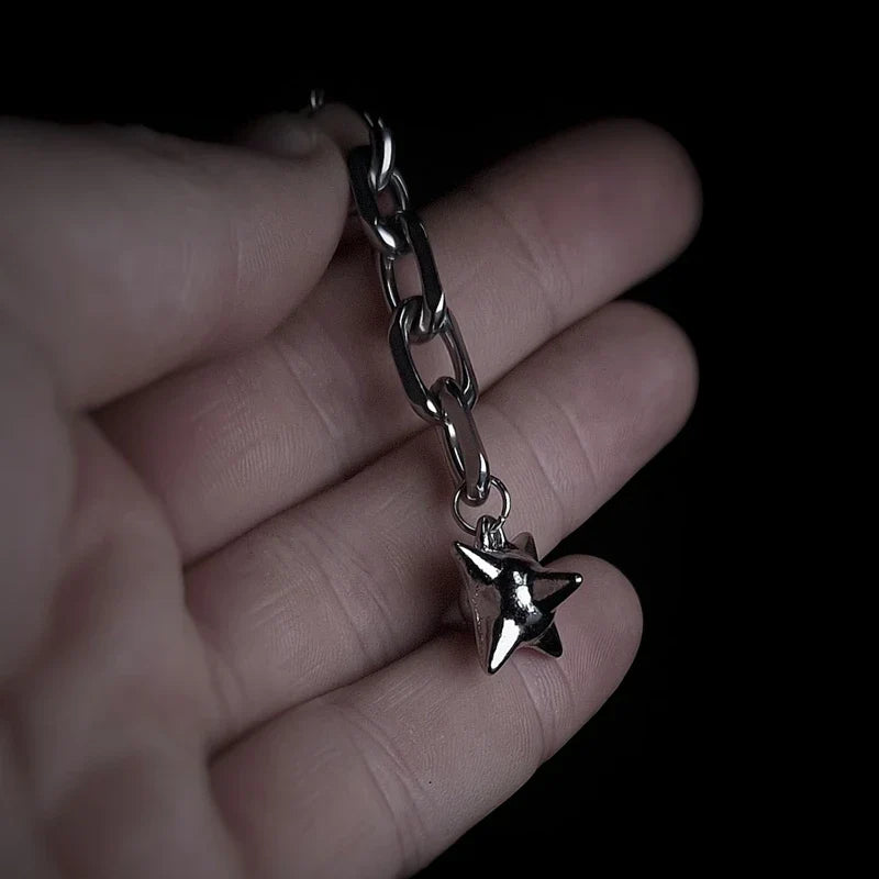 Dangly Spike Ball Earring