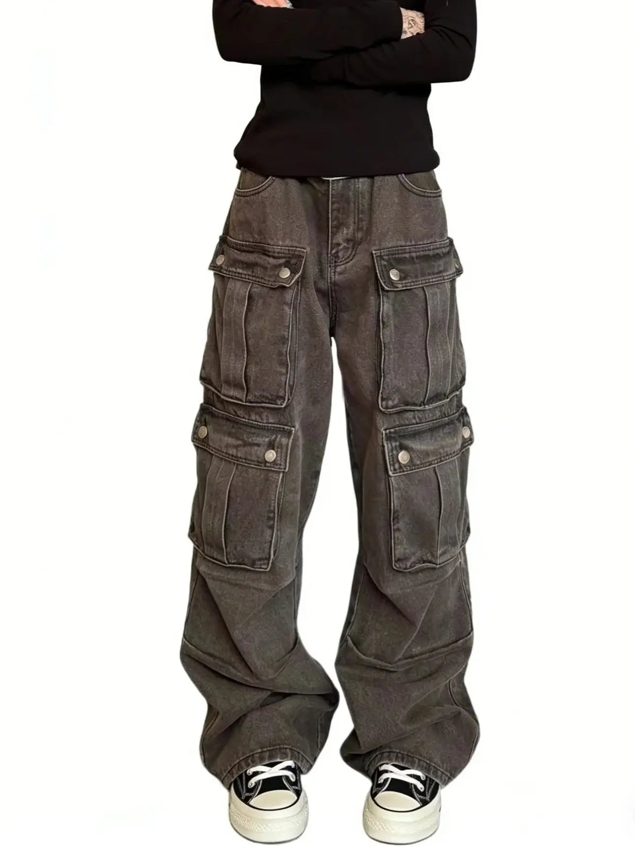 Harajuku Y2k Baggy Cargo Jeans