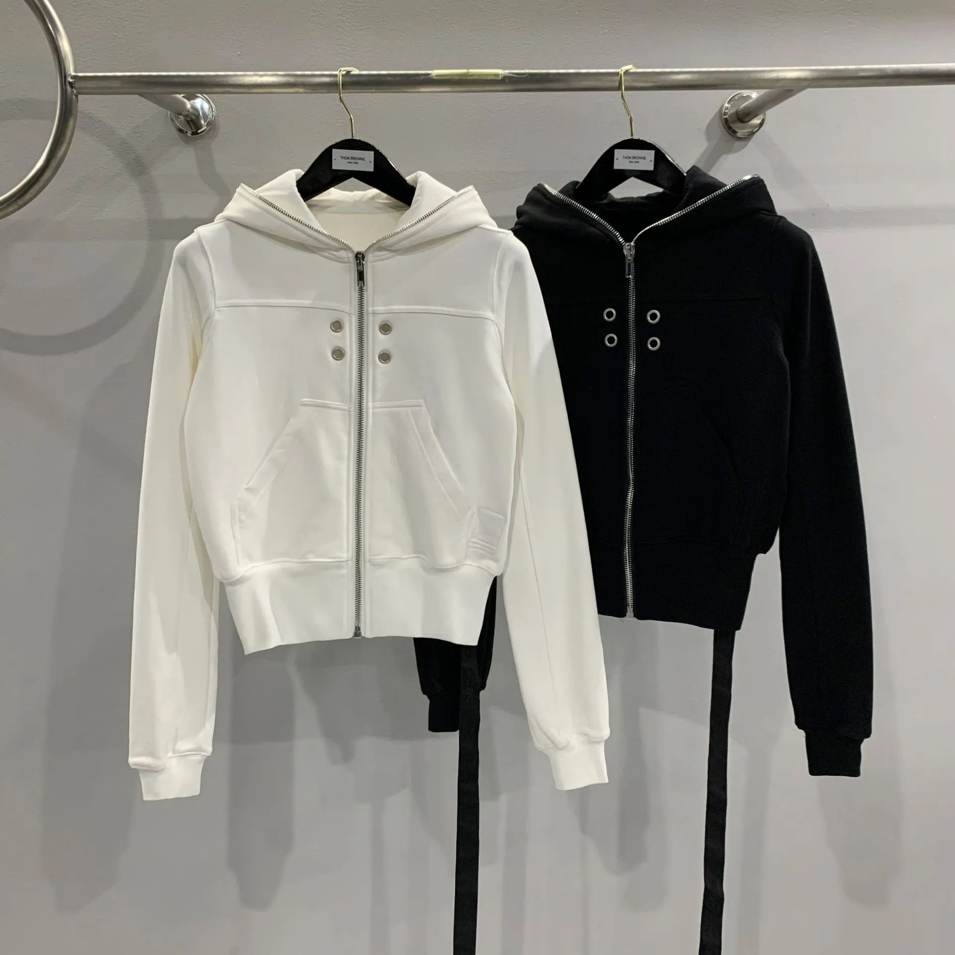 Owens 4 Hole Crop Hoodie