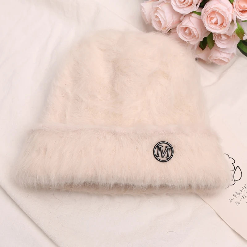 Rabbit Fur Beanies