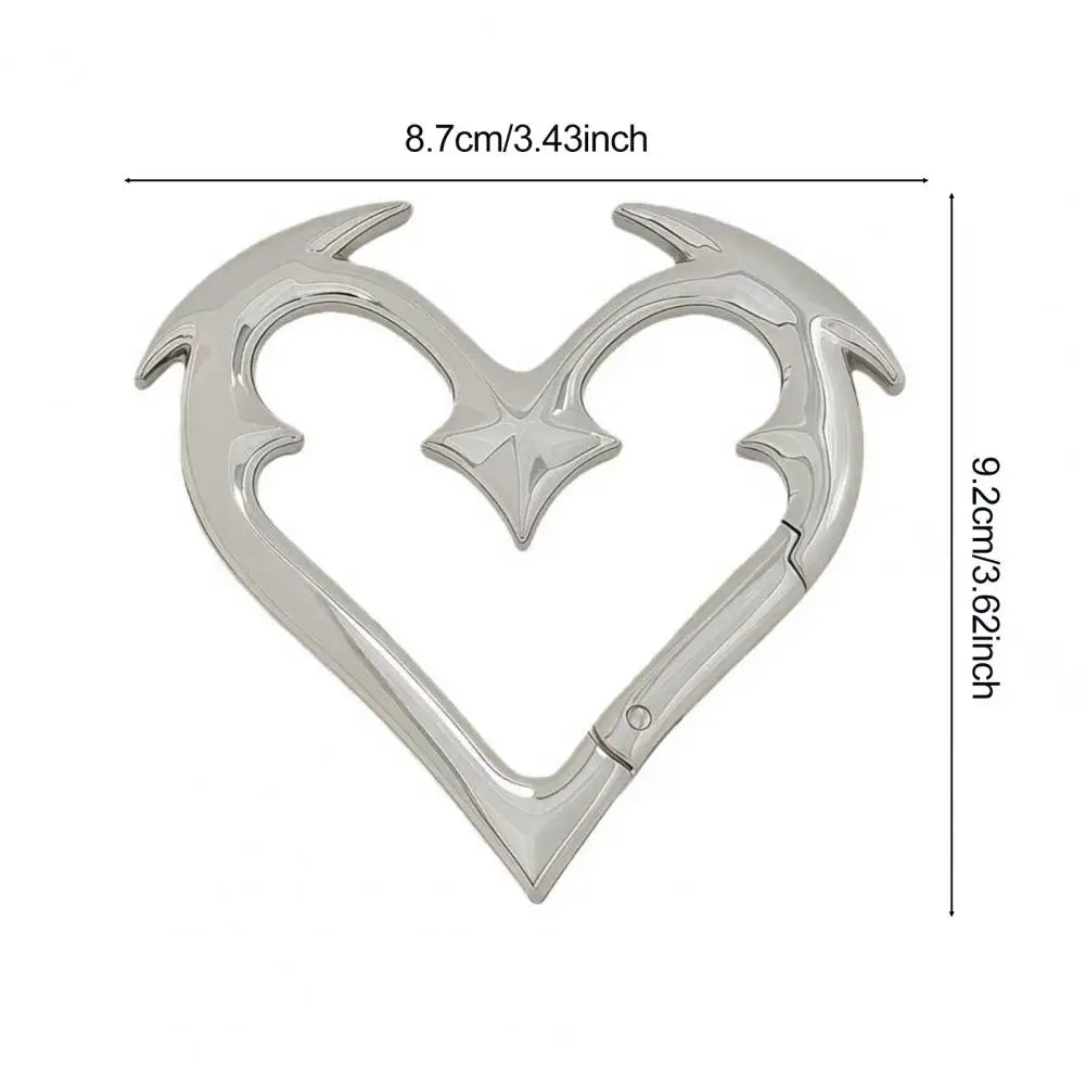 Heart-Shaped Keychain