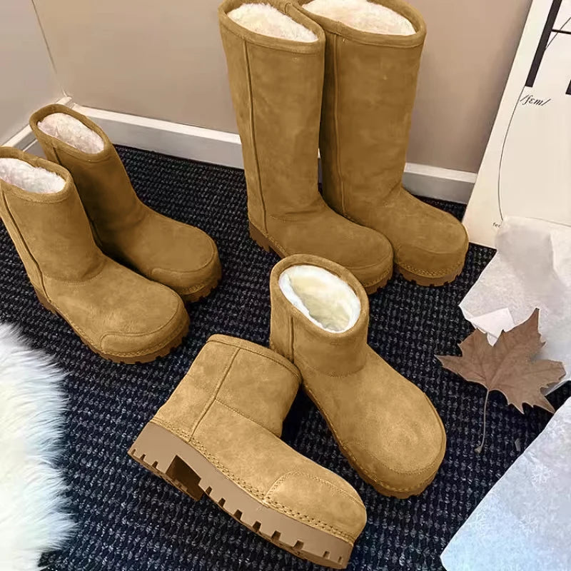 Brandless Balenc Thick Snow Boots