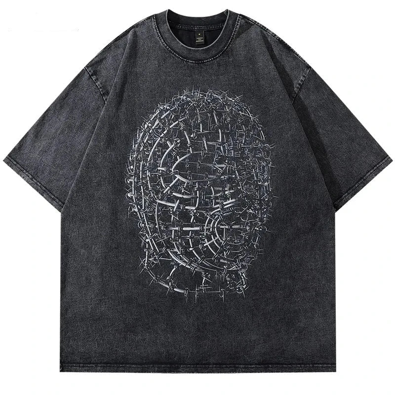 Barbwire Mask Tee
