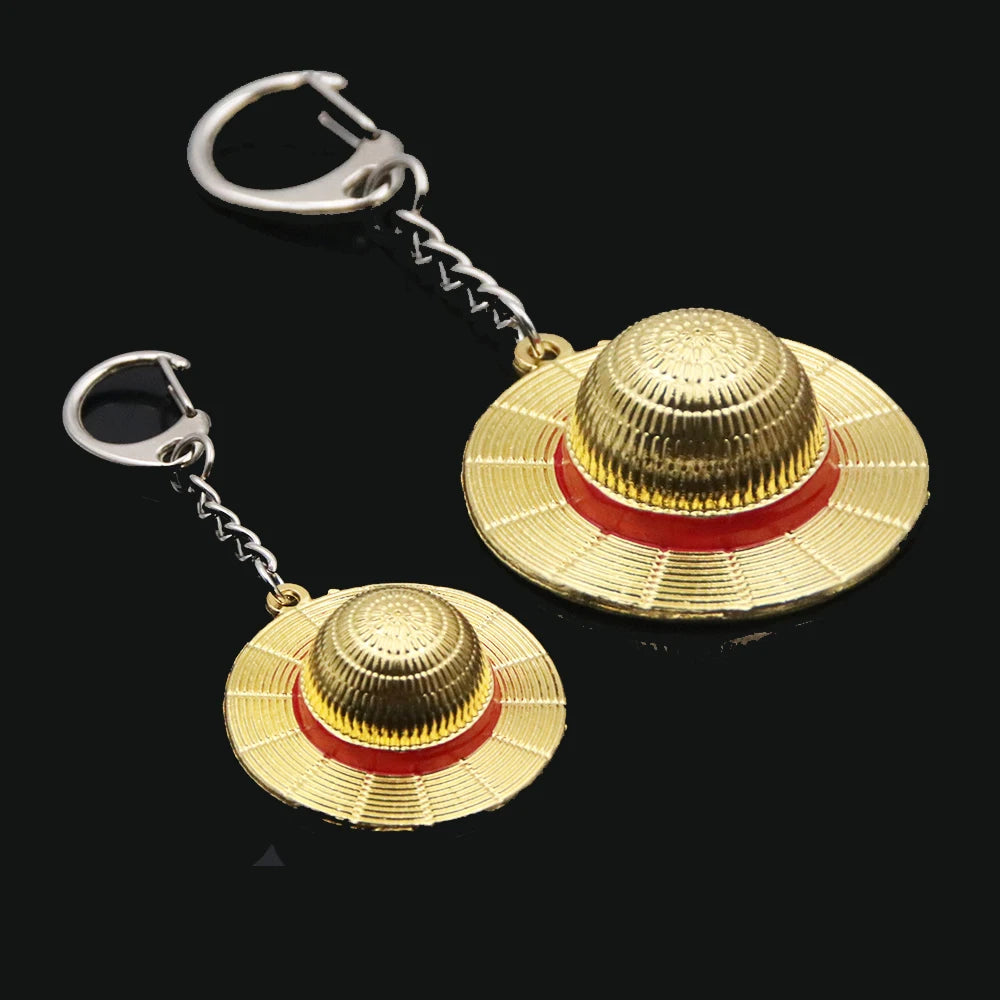 Luffy Straw Hat Keychain