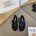 Mary Jane Mesh Flats