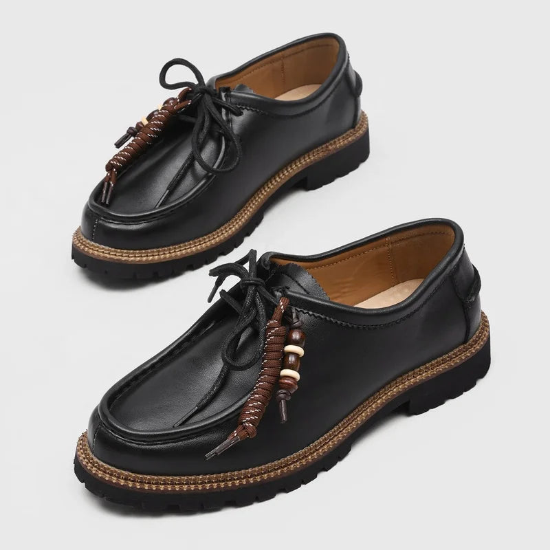 Leather Wallabee Loafers