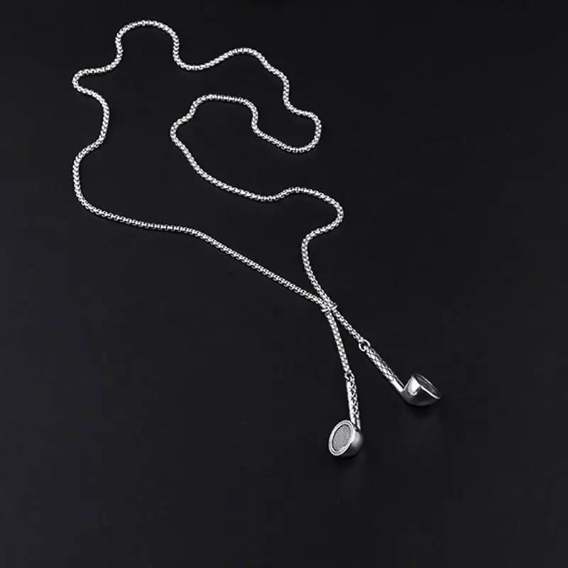 Steel Airpod Necklace