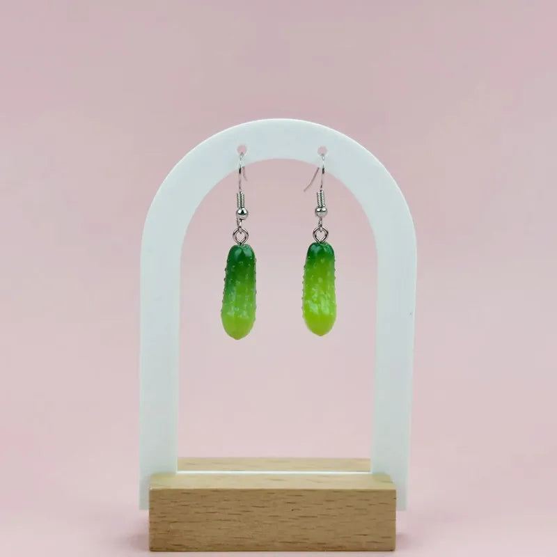 Cucumber Pickle Earrings